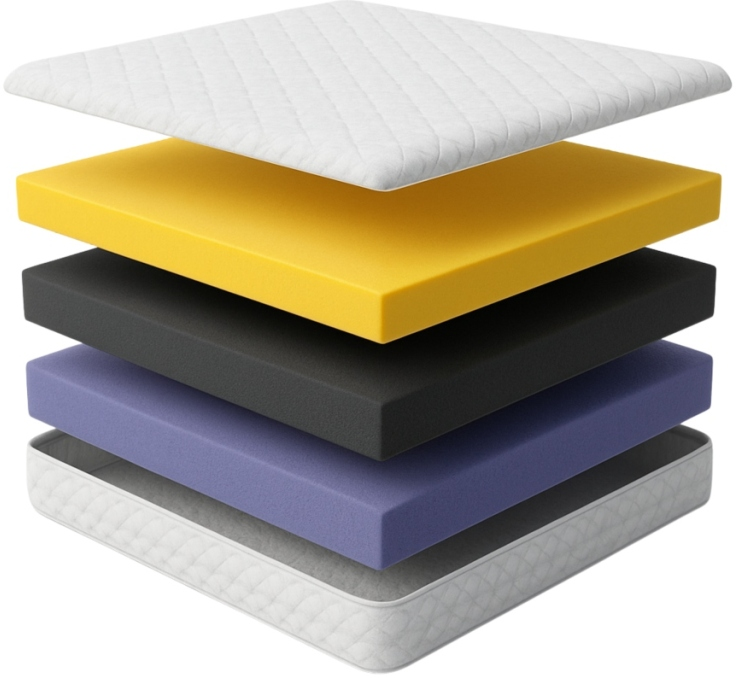 Guardian mattress layers
