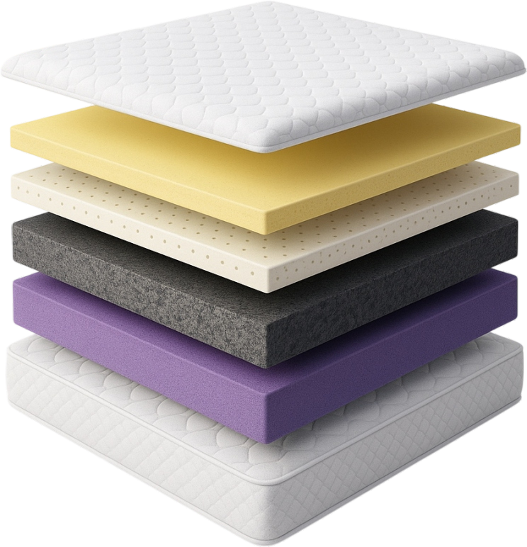 Legend mattress layers