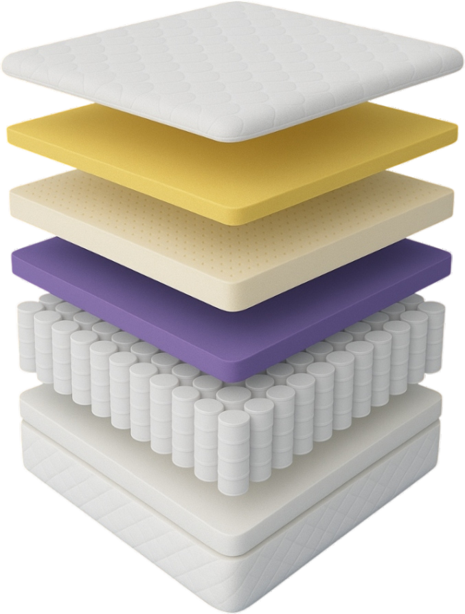 Monarch mattress layers