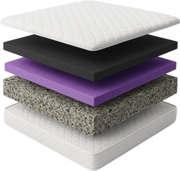 Spinal Aligner mattress layers