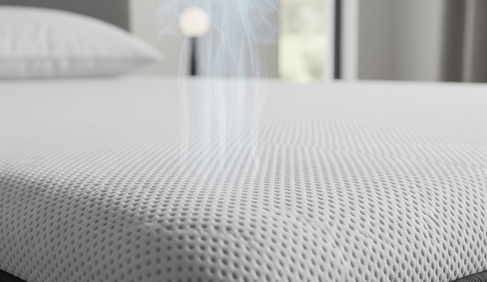 Cooler & well-ventilated sleep surfaces Cooler & well-ventilated sleep surfaces